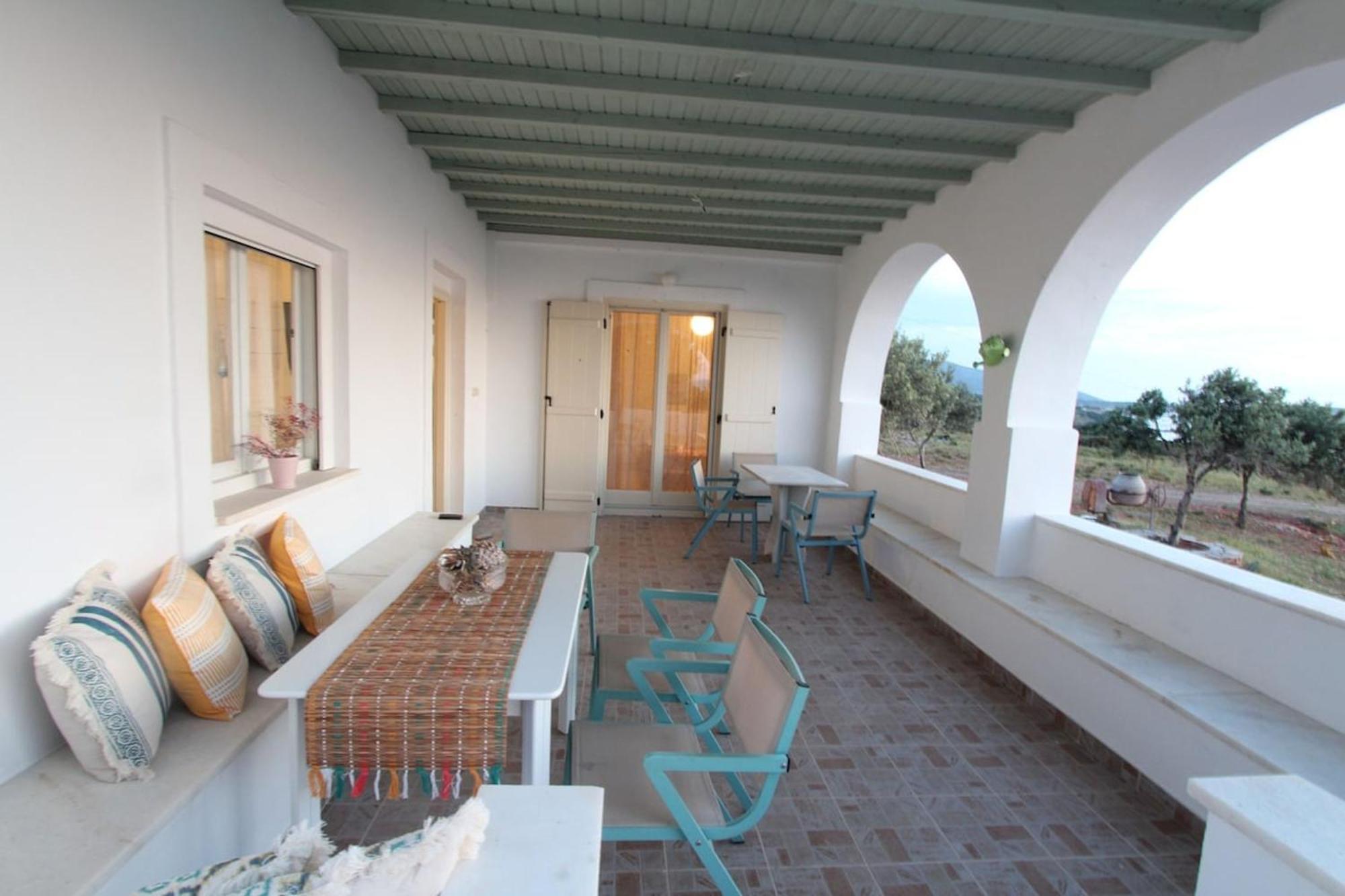 Villa Rouvis With Outdoor Hot Tub Ligaridia Dış mekan fotoğraf