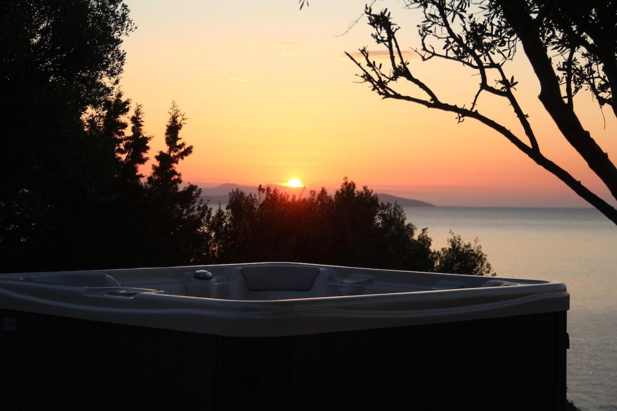 Villa Rouvis With Outdoor Hot Tub Ligaridia Dış mekan fotoğraf